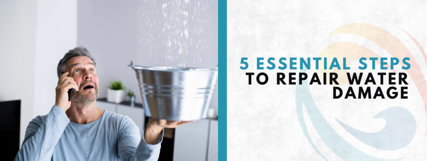 steps to repair water damage