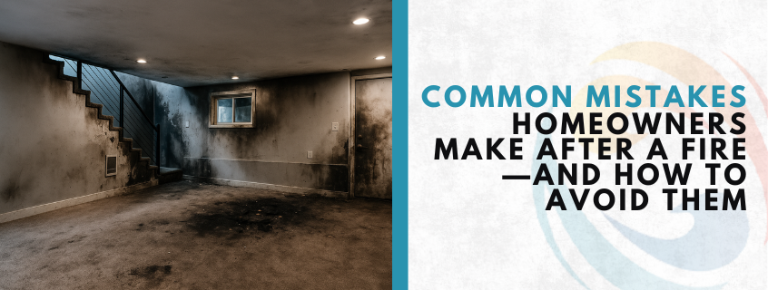 mistakes homeowners make after a fire