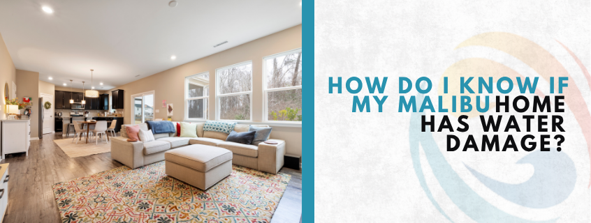 signs of water damage in home