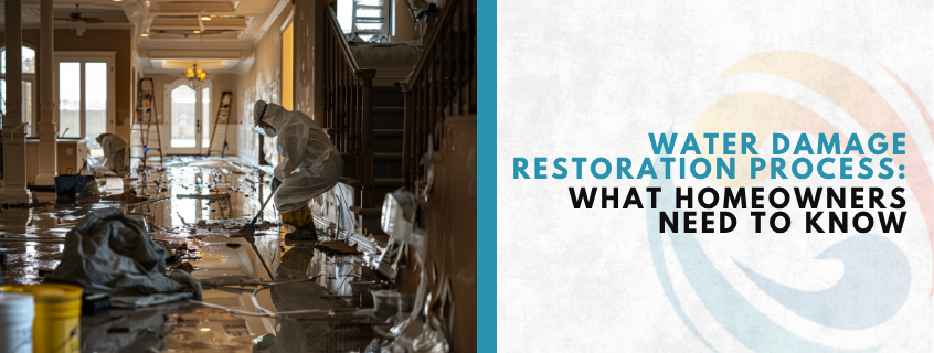 water damage restoration process