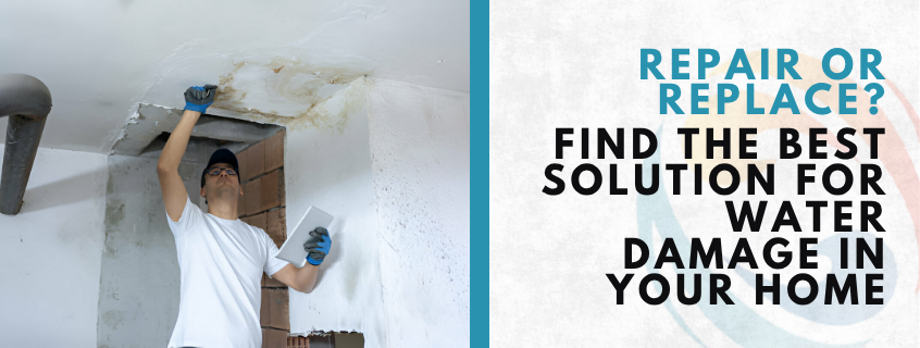 water damage repair vs replacement