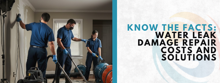 water leak damage repair cost