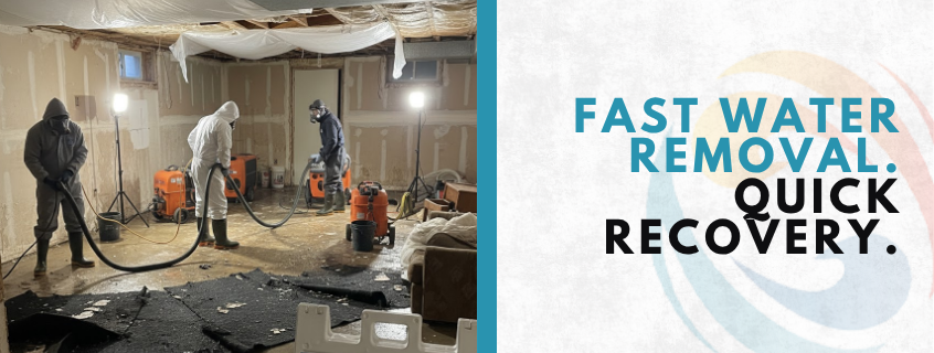 water removal and extraction