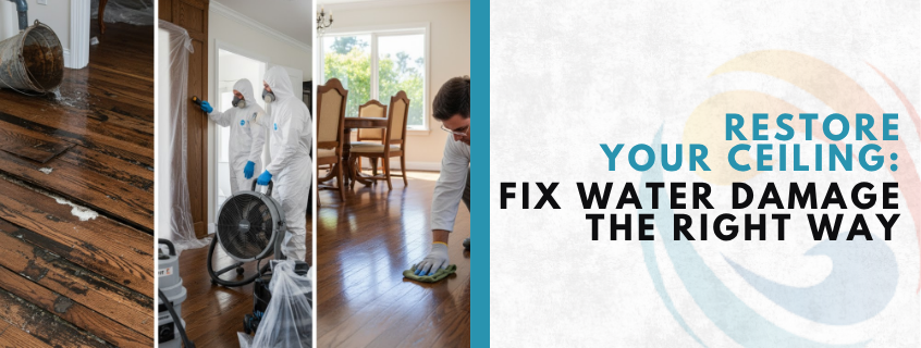 how to dry water under flooring