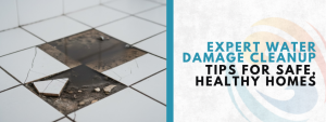 signs of water damage under tile