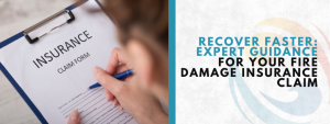 fire damage insurance claim
